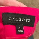 Talbots Hot Pink Barbie Core Wool Pencil Skirt Photo 4