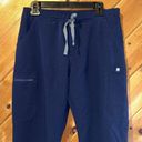 FIGS  scrubs navy blue technical collection pants Photo 2