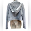 Alo Yoga  hooded front zip raw hem crop jacket Photo 8