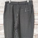 Equipment  Bergen 100% Silk Checkered Cropped Pants, EUC, Size 6, MSRP $340 Photo 8