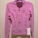 Lululemon NWT  Define Jacket Luon Dahlia Mauve Color Size 4 Photo 8