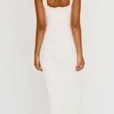 Sabo Skirt White Midi Dress Photo 3