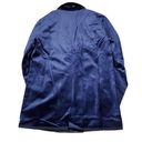 One Teaspoon  Women's Navy Issue Velvet Blazer Long Sleeve Blue Black XS Velour Photo 1