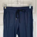 Zyia  Active Navy Blue Jogger Pants Size XXS Athleisure Lounge Comfort Photo 3