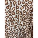 Nine West  Animal Print Ruffle Sleeve Tshirt Size medium Photo 4