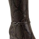 Bandolino NEW  Women's Brenda Knee High Snake Print Boot Photo 4