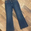 Banana Republic Wide Flare Leg Blue Denim Jeans Size 30 Photo 0