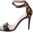 Veronica Beard NEW  Roan Leopard Print Sandals Heels Photo 3