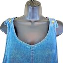 Vintage Blue  J. 100% Cotton Cottage Denim Pocket Dress Photo 0