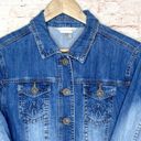 Christopher & Banks  VTG Western Style Jean Jacket Photo 2