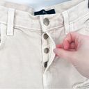 J Brand  High Rise Hem Distressed Shorts in Coquette Cream Size 24 Photo 3