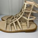 Stuart Weitzman  NWOB Kora Lace-Up Gladiator Sandal beige Size 8 $395 New Roman Photo 3