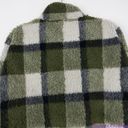 Madewell NEW  (Re)sourced Sherpa Popover Tunic Jacket in Plaid, M Photo 7