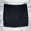 Lane Bryant  NWOT Size 28 Classic Black Pleated Waistline Straight Pencil Skirt Photo 2