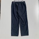 St. John  Denim Trouser Pants Straight Leg Flat Ftont Womens Size 10 Photo 3