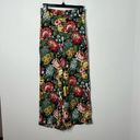 ZARA  Floral Cropped Wide Leg Trousers Photo 1