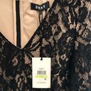 DKNY  Lace Ruched 3/4 Sleeve Cocktail Dress Black 4 Photo 7