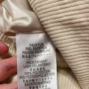 BCBGeneration  Zip Front Faux Fur Jacket in Cream Photo 58