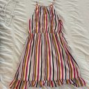 Francesca's NWT Multi-Color Stripe Dress Photo 3