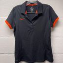 Nike Black & Orange  Dri-Fit Polo Photo 0