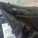 ZARA NWT  High Waist faux Leather Shorts Photo 2