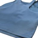 Kyodan  Ottoman Racerback Mid-length Athleisure Bra Top in Denim Size S Photo 4