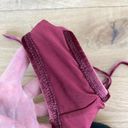 Topshop  - Velvet Bikini in Wine Red Photo 1