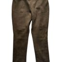 Andrew Marc -BROWN SUEDE LIKE LEGGINGS-SIZE XL Photo 0