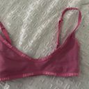 SKIMS Cotton Logo Scoop Neck Bralette in Limited Edition Bubblegum Pink Photo 1