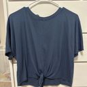 Old Navy Active Blue Crop Top Photo 1