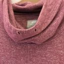 Aerie Cowl Neck Just Add Leggings Sweater Purple Small Photo 5