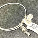 ALEX AND ANI  “Sweet Treats” Silver Ice Cream Cone Bangle Bracelet - NWT Photo 0