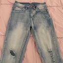 Ymi Luxe Distressed Butt Lifting Light Wash Skinny Jeans, size 7/28” Photo 13