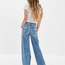 American Eagle Dreamy Drape Super Hi-Rise Baggy Wide Leg Jean Photo 1