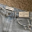 Abercrombie & Fitch High Rise 7” Dad Short Light Destroy Photo 3