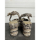 ANTOLINA Brenda Woven Cotton Mega Platform Sandals Made Italy Size 7.5/8 (38 IT) Tan Photo 1