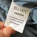 Elliatt NWT  Cassini Satin One-Shoulder Blue Evening Midi Dress Sz M Photo 7