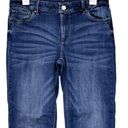 White House | Black Market WHBM The Slim Crop Blue Denim Jeans Size 8 Photo 1