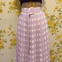 OVI Belted pleated midi skirt lilac size M Photo 0