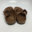 Mountain Sole  cork bed leather sandals size 6.5/7 Photo 5