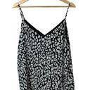 Calvin Klein  Black & White Leopard Print Cami Tank Top M Photo 3