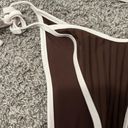 Aerie Brown Triangle  Bikini Photo 3