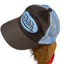 Von Dutch  Vintage Trucker Hat Blue & Black Photo 2