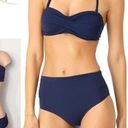 Anne cole  multi-way navy bikini. S/XS. NWT Photo 1