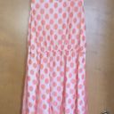 Ultra Pink Little orange flowy polka dot dress Photo 0