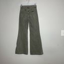 Rolla's Rolla’s Eastcoast Flare Denim Green High Rise Jeans Size 25 Photo 3