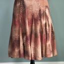 Anne Klein wool challis soft pleated Lakeshore Drive skirt Photo 0