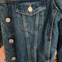 ZARA Authentic Denim By TRF Cropped Jean Jacket Photo 6