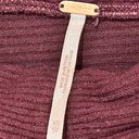 Free People This Cutie Ribbed Knit Top Womens Size XS Off The Shoulder Wine‎ Photo 7