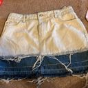 My twin twin set distressed skirt small Photo 2